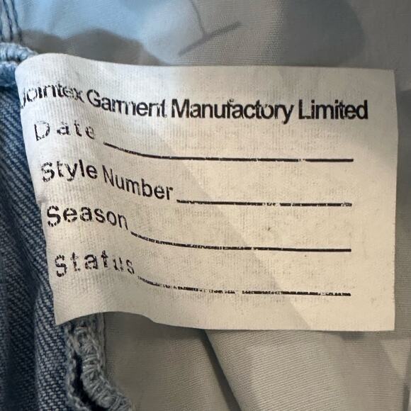 Current/Elliott  Blue Inky Leaopard Straight Jeans sz 27 NWOT - Picture 6 of 7